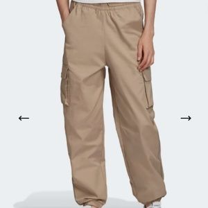 Adidas Originals Khaki Cargo Pants Trefoil RYV